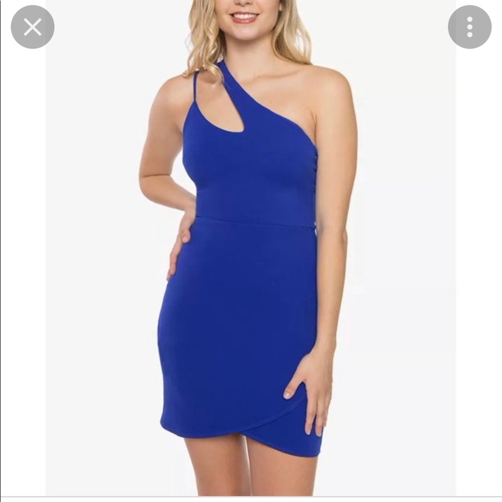 B. Darlin dress one shoulder- Juniors